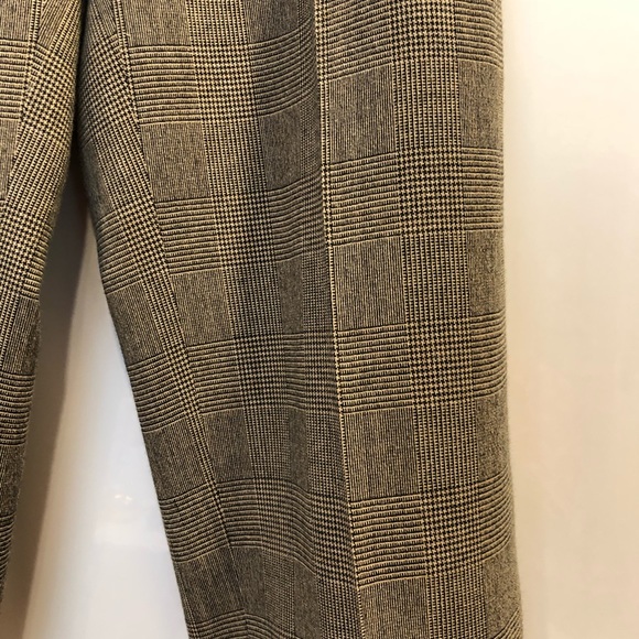 Vintage Dana Buchman Petite Houndstooth High Waisted Pants - Picture 4 of 4